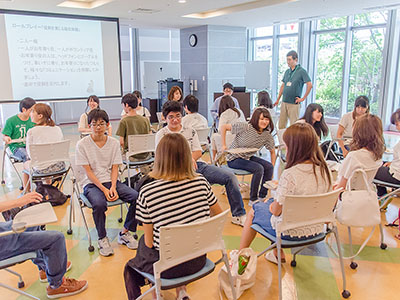 動物専門学校生の介護体験実習